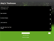 Tablet Screenshot of amystreehouse.blogspot.com