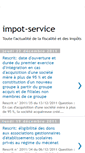 Mobile Screenshot of impot-service.blogspot.com