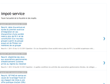 Tablet Screenshot of impot-service.blogspot.com