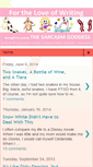 Mobile Screenshot of 4theluvofwriting.blogspot.com
