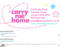 Tablet Screenshot of carrymehomebabyboutique.blogspot.com