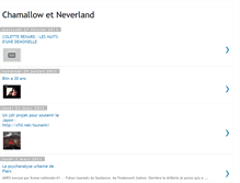 Tablet Screenshot of chamallow-et-neverland.blogspot.com
