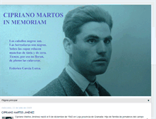 Tablet Screenshot of ciprianomartosjimenezinmemoriam.blogspot.com