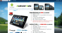 Desktop Screenshot of androidsale.blogspot.com