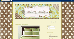 Desktop Screenshot of feedmydesign.blogspot.com
