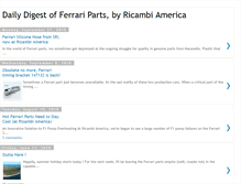 Tablet Screenshot of ferrariparts.blogspot.com