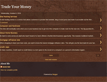 Tablet Screenshot of moneytradeincome.blogspot.com