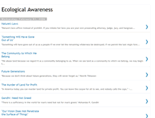 Tablet Screenshot of ecologicalawareness.blogspot.com