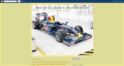 Desktop Screenshot of f1redbullteam.blogspot.com