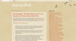 Desktop Screenshot of indyhardball.blogspot.com