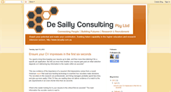 Desktop Screenshot of desaillyconsulting.blogspot.com