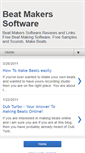 Mobile Screenshot of beatmakerssoftware.blogspot.com