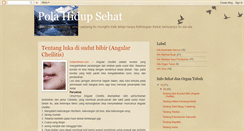 Desktop Screenshot of polahidupsehat-rico.blogspot.com