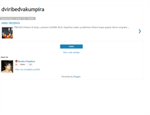 Tablet Screenshot of dviribedvakumpira.blogspot.com