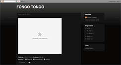Desktop Screenshot of fongotongo.blogspot.com