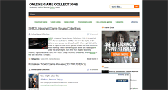 Desktop Screenshot of onlinegamecollections.blogspot.com