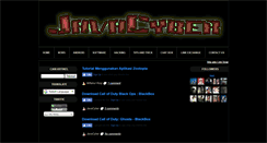Desktop Screenshot of java-cyber.blogspot.com