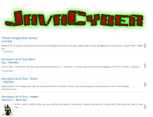 Tablet Screenshot of java-cyber.blogspot.com