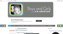 Desktop Screenshot of boysandgirlsnaturalcurls.blogspot.com