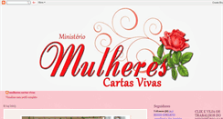 Desktop Screenshot of mulherescartasvivas.blogspot.com