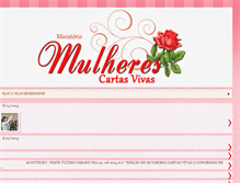 Tablet Screenshot of mulherescartasvivas.blogspot.com