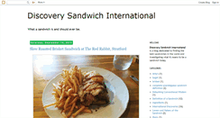 Desktop Screenshot of discoverysandwich.blogspot.com