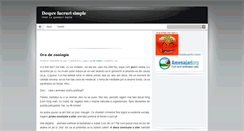 Desktop Screenshot of despre-lucruri-simple.blogspot.com