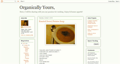 Desktop Screenshot of organicallyours.blogspot.com