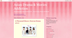 Desktop Screenshot of dramaasia-addiction.blogspot.com