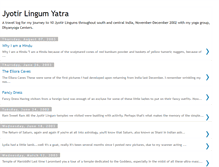 Tablet Screenshot of lingumyatra.blogspot.com