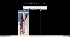 Desktop Screenshot of ajengfashion.blogspot.com