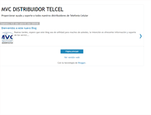 Tablet Screenshot of mvctelcel-soporte.blogspot.com