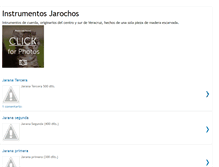 Tablet Screenshot of instrumentosjarochos-godo.blogspot.com