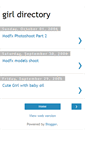 Mobile Screenshot of girldirectory.blogspot.com
