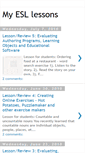 Mobile Screenshot of myesllessons.blogspot.com