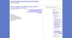 Desktop Screenshot of cancer886.blogspot.com