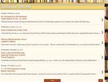 Tablet Screenshot of eastmontschools.blogspot.com