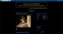 Desktop Screenshot of equipedinamite.blogspot.com