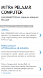 Mobile Screenshot of mitra-pelajar-computer.blogspot.com