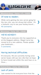 Mobile Screenshot of illegalcurve.blogspot.com
