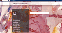 Desktop Screenshot of barefootballerinas.blogspot.com