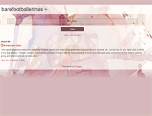 Tablet Screenshot of barefootballerinas.blogspot.com