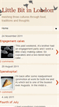 Mobile Screenshot of littlebitinlondon.blogspot.com