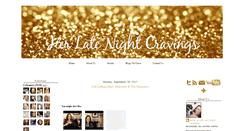 Desktop Screenshot of herlatenightcravings.blogspot.com