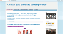 Desktop Screenshot of cienciasmc.blogspot.com