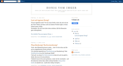 Desktop Screenshot of honig-verkaufen.blogspot.com