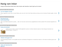 Tablet Screenshot of honig-verkaufen.blogspot.com