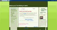 Desktop Screenshot of idahotrailriders.blogspot.com
