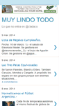 Mobile Screenshot of muylindotodo.blogspot.com