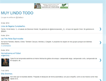 Tablet Screenshot of muylindotodo.blogspot.com